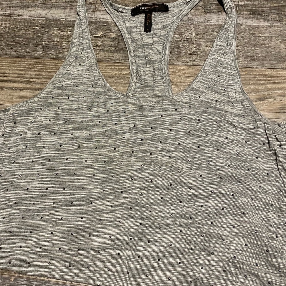 BCBG racerback tank top